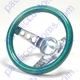 STEERING WHEEL,10 INCH,METAL FLAKE GREEN
