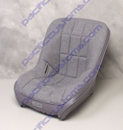 BEARD SUPER SEAT, LOW BACK, GREY/GREY