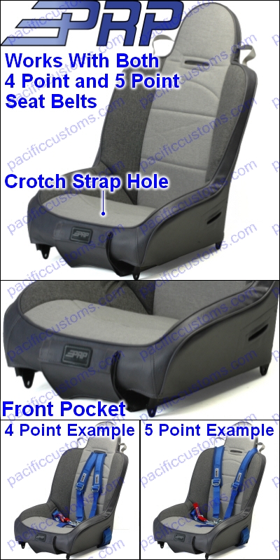 BEARD SUPER SEAT, HIGH BACK, GREY/GREY