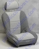 ONLY ONE AVAILABLE BEARD LOW BACK WITH ADJUSTABLE HEADREST SUPER SEAT WITH GREY CLOTH AND GREY VINYL