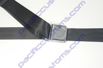LAP WITH SHOULDER SEAT BELT, FOR ROUND WOLFSBURG LOGO, 2