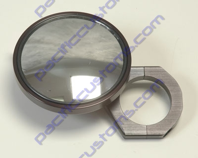 MIRROR, BILLET ALUMINUM, 4