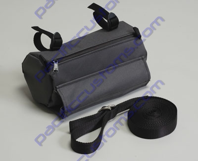 STORAGE BAG & TOW STRAP, GREY