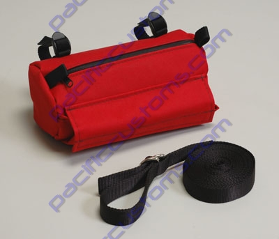 STORAGE BAG & TOW STRAP, RED
