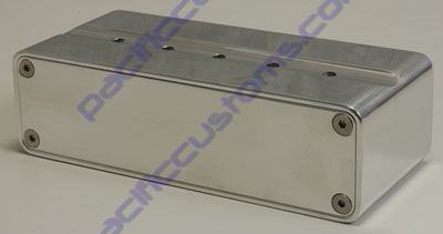 SWITCH BOX, BILLET ALUMINUM, NO HOLES OR ENGRAVING