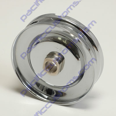 CHROME SPIN-TRU PULLEY FOR ALTERNATORS OR GENERATORS MADE IN U.S.A.