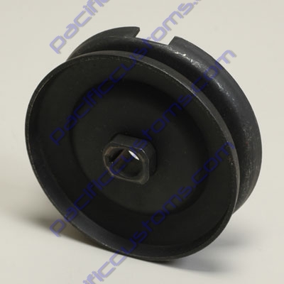 BLACK SPIN-TRU PULLEY FOR ALTERNATORS OR GENERATORS MADE IN U.S.A.
