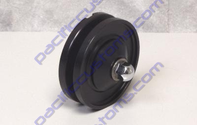 BLACK BILLET PULLEY FOR ALTERNATORS OR GENERATORS