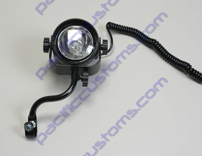 FLASHLIGHT FOR ATV - UNLIVERSAL MOUNT - 55W BULB, 4 3/4