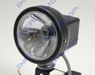 H.I.D. OFF ROAD LIGHT - INTERNAL BALLAST - BLACK 6 1/4