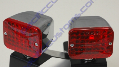 RED MINI TAILLIGHT 2 1/2