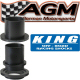 AGM King 2.0 Coil Over Shock 3 Piece Billet Aluminum Spring Divider With Soft Insert Center