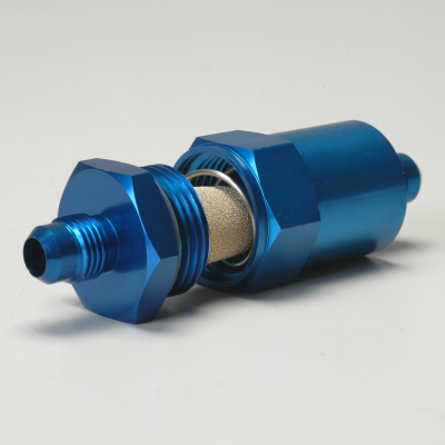 AN #6 MALE CLEANABLE FUEL FILTER