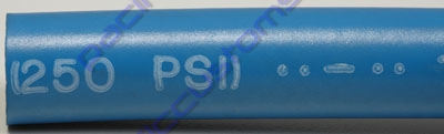#6 HIGH PRESSURE PUSH FIT HOSE FOR FUEL LINE - WOVEN REINFORCED RUBBER
