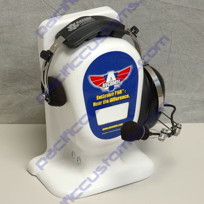 HEADSET, SINGLE SIDE, BLACK (STREET LEGAL)