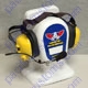 YELLOW FINISH BEHIND THE HEAD HEADSET INCLUDES STD GAIN MICROPHONE