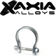 Axia Alloys 1.625 Inch Diameter Silver Anodized Clamp