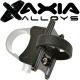 Axia Alloys Clamp-On Black Anodized Adjustable Universal Mount For Hand Held GPS, Iphone, Or Ipod