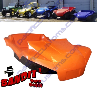 FIBERGLASS 4 SEAT DUNE BUGGY ( CLICK HERE FOR AVAILABLE OPTIONS AND COLORS )