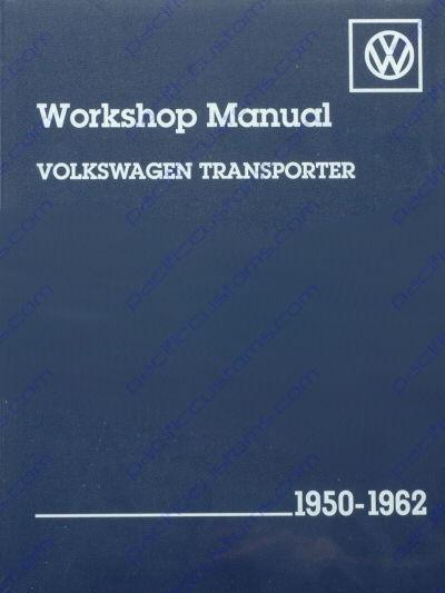 BENTLEY SERVICE MANUAL FOR TRANSPORTER BUS 1950 TO 1962