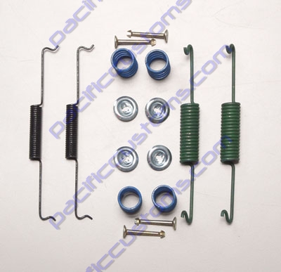 BRAKE HARDWARE, REAR, ALL YEARS UP TO 1979, BUG OR SUPER BEETLE
