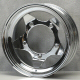 CHROME BAJA STEEL WHEEL 6 INCH WIDE 15 INCH DIAMETER 5 LUG 205mm BOLT PATTERN 2 INCH BACK SPACE