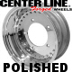 Centerline Polished Wheel 3.5 Inches Wide 15 Inch Diameter 5 Lug VW 205mm Pattern 2 Inch Backspace