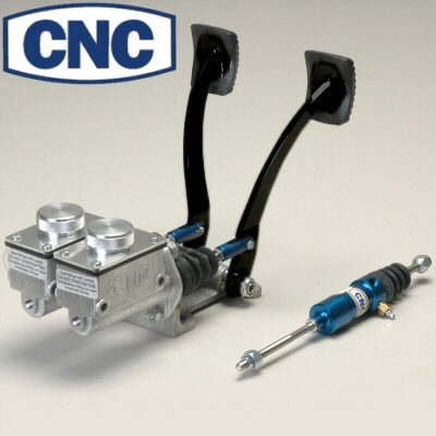CNC PEDAL ASSEMBLY WITHOUT THROTTLE PEDAL FOR 4 WHEEL BRAKES OR REAR 4 PISTON CALIPERS ONLY