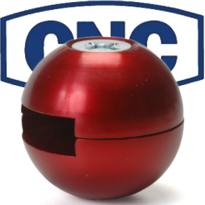 KNOB FOR CNC STEERING BRAKE, RED