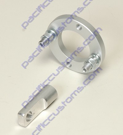 CNC ADAPTER BRACKET FOR CNC OR LATEST RAGE MASTER CYLINDERS TO STOCK VW BEETLE CHASSIS