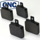 DESERT RACING REPLACEMENT BLACK HAWK 2 INCH DISC BRAKE PADS FOR CNC SMALL 2 PISTON CALIPERS
