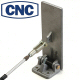 CNC STRAIGHT THROTTLE PEDAL WITHOUT FOOTREST BACK CABLE MOUNT FOR PUSHING THROTTLE CABLES