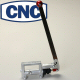 CNC STAGING HAND BRAKE FOR DRAG RACING WITH 3/4 INCH BORE CYLINDER UPRIGHT HANDLE WITH RED KNOB