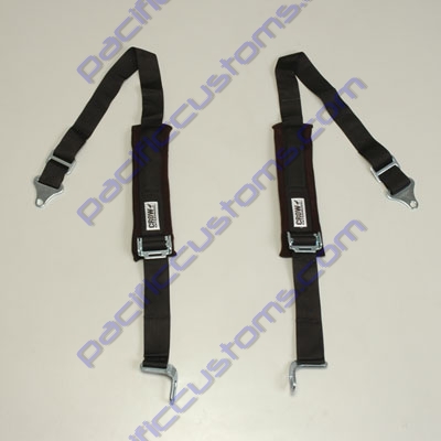 CROW BLACK PADDED SHOULDER HARNESS ONLY, 2