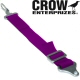 Crow Enterprizes 2 Inch Purple Latch & Link Anti-Submarine Crotch Strap Belt