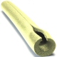 Yellow Roll Bar Padding 3 Feet Long for 1.50 Diameter Tubing With Offset Hole