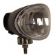 LIGHTS,8" BLACK OVAL 55W SPOT,SUPER WHITE
