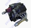 TURNKEY 5.3 V8 CHEVY ENGINE WITH ALUMINUM HEADS, COMPLETE WITH ENGINE ADAPTER AND 9 INCH FLYWHEEL, COMPLETE WIRING HARNESS AND COMPUTER, AND CERAMIC COATED HEADERS ( CHECK YOUR LOCAL SMOG LAWS )