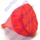 Outerwear Funnel Prefilter Only For 9 Diameter Funnels - Does Not Include Plastic Funnel - Red