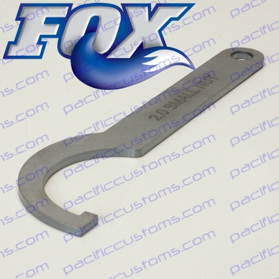 FOX LASER ENGRAVED WITH SIZE SPANNER NUT WRENCH FOR FOX 2.0 SHOCKS SMALL NUT