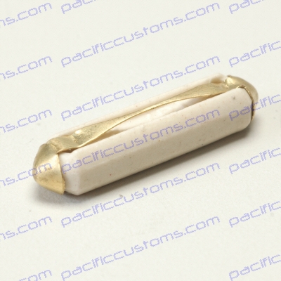 STOCK 8 AMP WHITE CERAMIC FUSE
