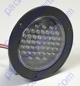 KAPER II TAIL LIGHT 4 ROUND L.E.D. CLEAR LENS LIGHTS UP RED DUAL FILAMENT FOR BRAKE LIGHTS AND TAIL