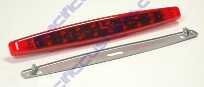 TAIL LIGHT FOR TRUNKWING,L.E.D. RED LENS,SURFACE MOUNT,12 1/2