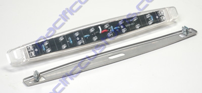 TAIL LIGHT FOR TRUNKWING,L.E.D. CLEAR LENS,SURFACE MOUNT,12 1/2