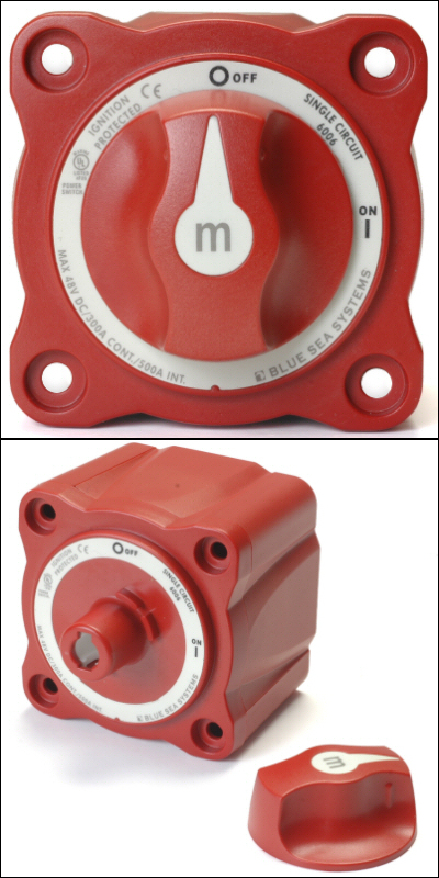 BATTERY CUT OFF SWITCH SINGLE BATTERY