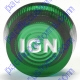 K4 Replacement Large Green Indicator Warning Light Lens IGN Engraved For Ignition