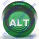 K4 Replacement Large Green Indicator Warning Light Lens ALT Engraved For Alternator