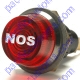 K4 Jumbo Red NOS Engraved For Nitrous Oxide Indicator Warning Light Bolts Into A 1 Inch Hole