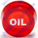 K4 Replacement Jumbo Red Indicator Warning Light Lens OIL Engraved For Oil Pressure