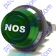 K4 Jumbo Green NOS Engraved For Nitrous Oxide Indicator Warning Light Bolts Into A 1 Inch Hole